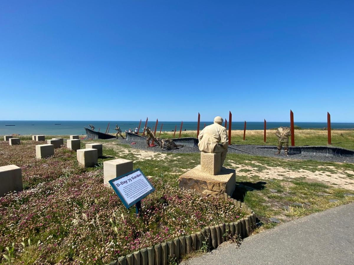 La Lumineuz Au Coeur Des Plages Du Debarquement Creully sur Seulles 외부 사진